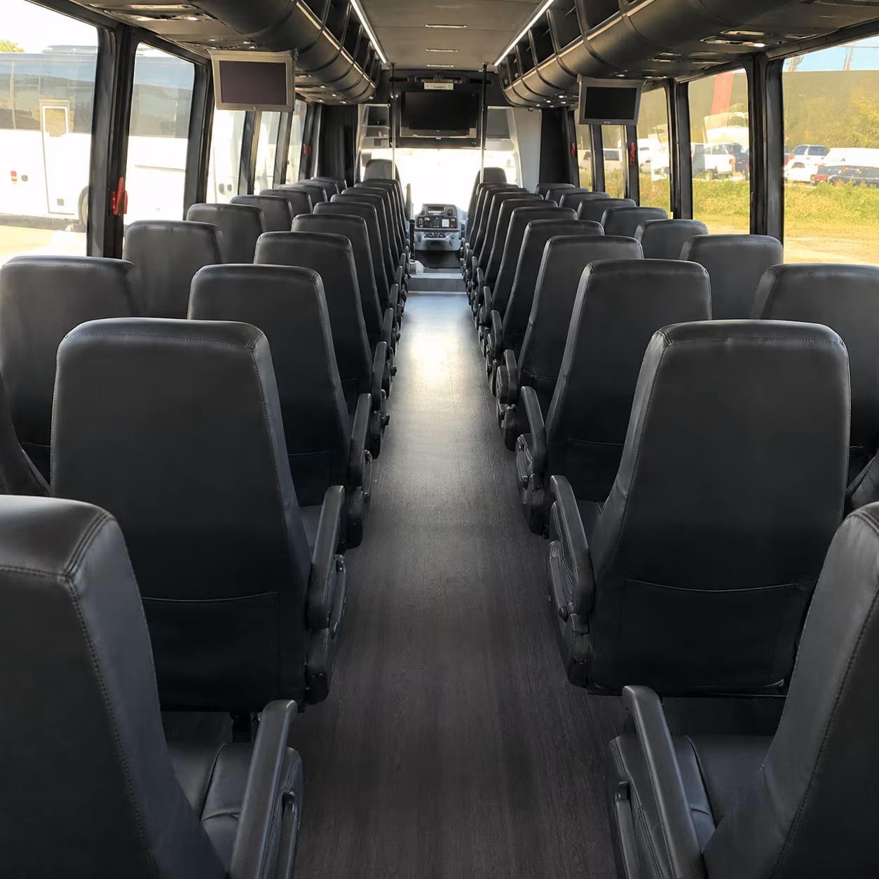 30 passenger minibus inside