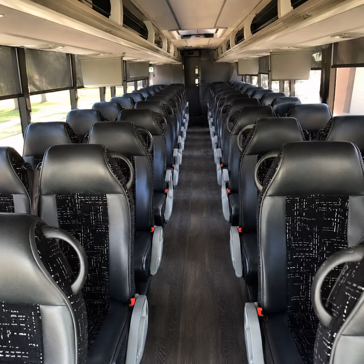 baytown charter bus interior gallery