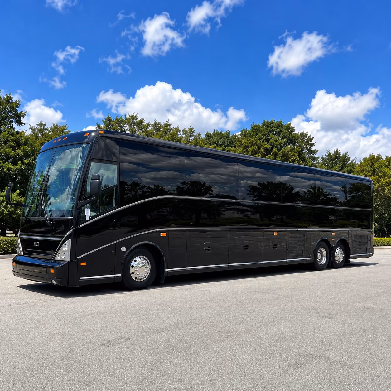 baytown charter bus rental fleet