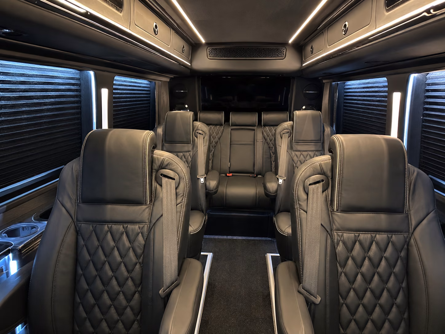baytown private event transportation onboard seating
