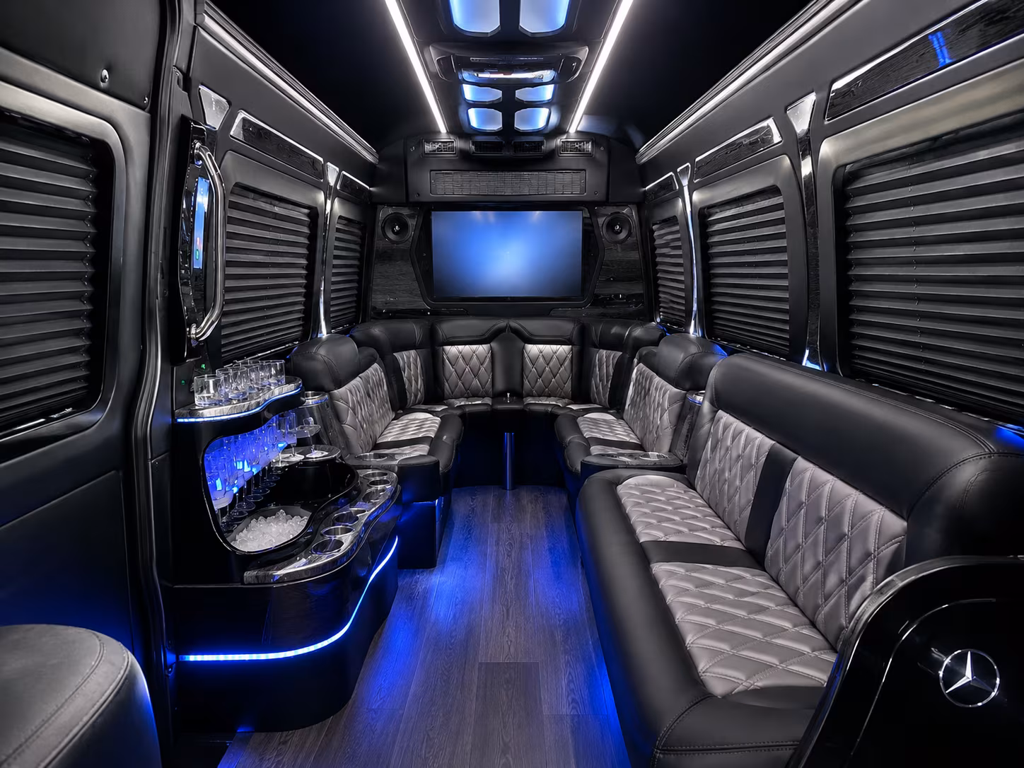 baytown school event transportation onboard seating