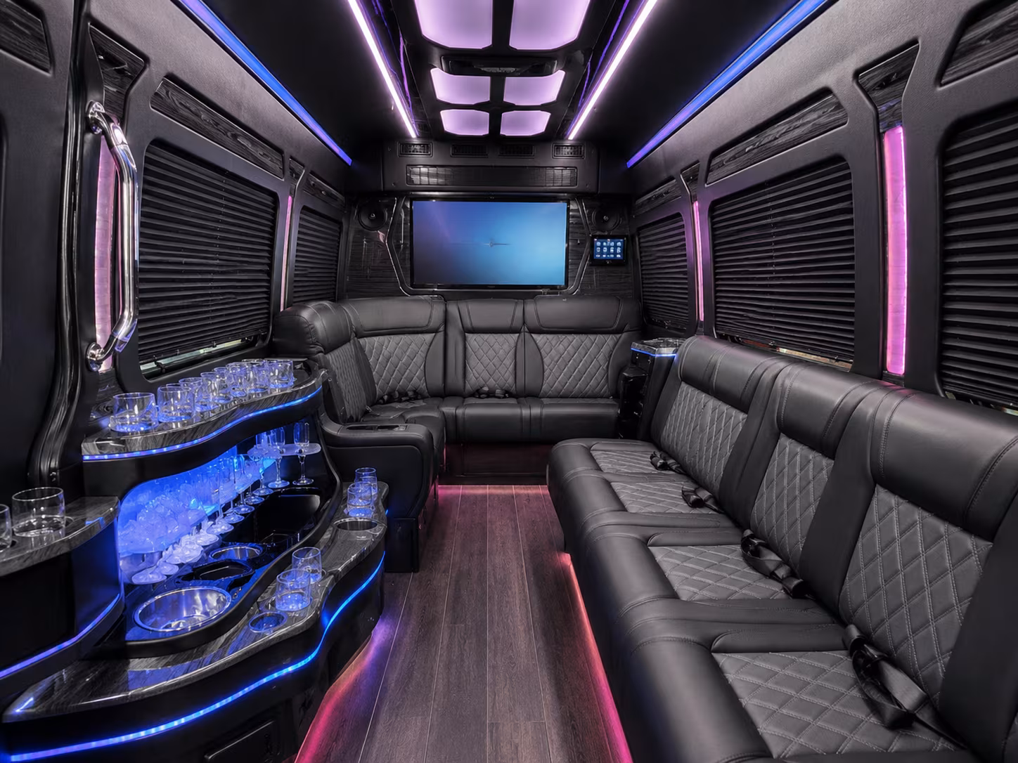 sprinter limos and party buses for every prom group size in baytown